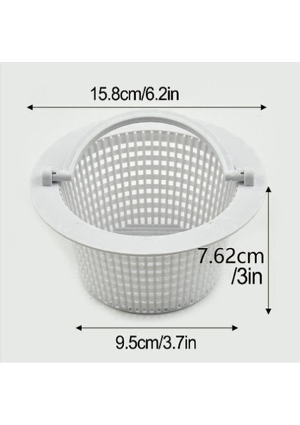 2x Duvar Skimmer Sepet Havuz Filtre Sepeti Havuz Havuz Temizleyici Skimmer Sepet Saplı Yüzme Havuzu Skimmer Net (Yurt Dışından) fırsatları