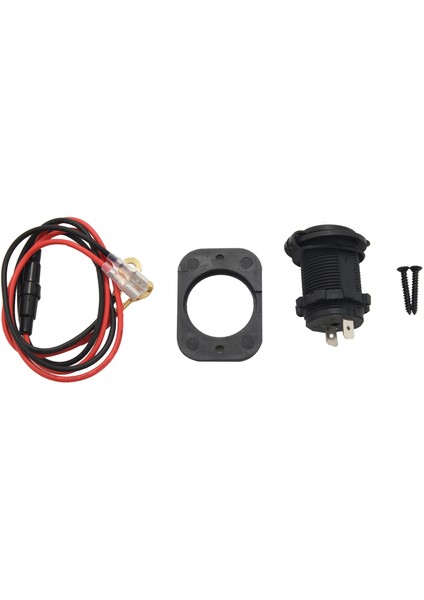 Araba Motosiklet Teknesi Için Çakar Çakır Adaptör Soketi Evrensel Su Geçirmez Dc Dc Çar Soket Adaptörü (Yurt Dışından)