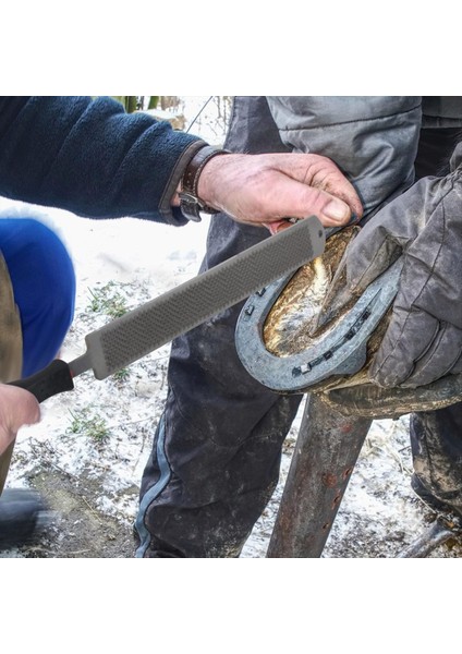 2 Adet 14 Inç Horseshoe Düzenleme Halat Dosyaları Karbon Çelik Çatal Araçları Tutlu Tutlu Ahşap Iş Malzemeleri (Yurt Dışından) fırsatları