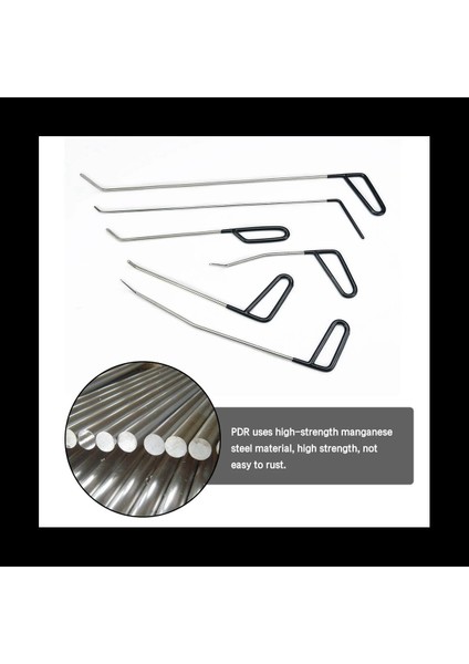 23PCS Otomotiv Boyasız Dent Onarım Araçları Çekme Kitleri Deli Onarım Araçları Kancalar Çubuklar Pompası Aşağı Down Pen (Yurt Dışından)