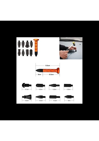 23PCS Otomotiv Boyasız Dent Onarım Araçları Çekme Kitleri Deli Onarım Araçları Kancalar Çubuklar Pompası Aşağı Down Pen (Yurt Dışından) indirimleri