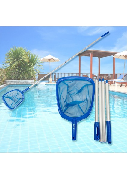 Profesyonel Yüzme Havuzu Yaprağı Skimmer Net Verimli Temizlik Için Geniş Ağız Kepçe Tasarımı Büyük Boy (Yurt Dışından) fırsatları