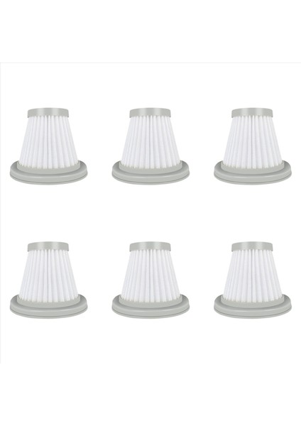 6x Yedek Elektrikli Süpürge Parçaları Deerma Için Hepa Filtresi DX118C DX128C Ev Temizleme Vakum Süpürge Aksesuarları (Yurt Dışından)