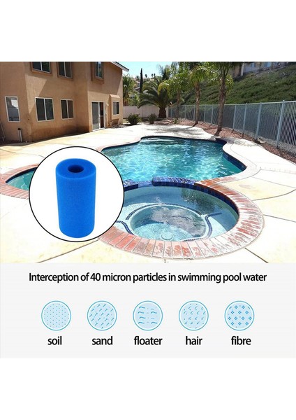 30PCS Köpük Filtre Sünger Intex A Tip A Yeniden Kullanılabilir Yıkanabilir Yüzme Havuzu Akvaryum Filtre Aksesuarları (Yurt Dışından) indirimleri