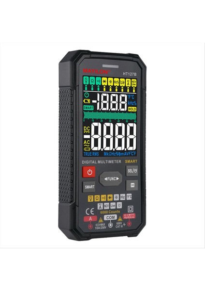Mayilon HT127B Dijital Multimetre 6000 Sayım Evrensel Metre Otomatik Aralık Gerçek Rms Çok Fonksiyonlu Metre Ncv Test Cihazı (Yurt Dışından) modelleri