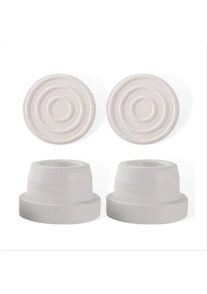 4pcs Havuz Merdiveni Tamponları Ddv Yüzme Havuzu Havuz Üretim Koruma Havuzu Merdiven Kekeri Kauçuk Tapa Tıpaları (Yurt Dışından)