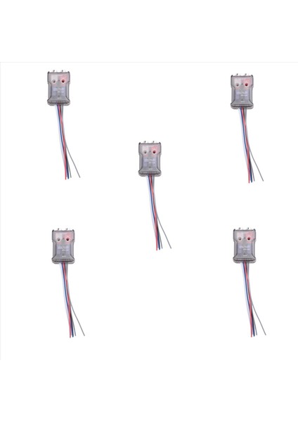 5x Yüksek Seviyeli Hoparlör Sinyaline Düşük Seviyeli Rca Adaptör Aracı Ses Yüksek Ila Düşük Subwoofer Ses Dönüştürücü (Yurt Dışından)