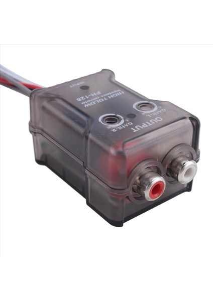 5x Yüksek Seviyeli Hoparlör Sinyaline Düşük Seviyeli Rca Adaptör Aracı Ses Yüksek Ila Düşük Subwoofer Ses Dönüştürücü (Yurt Dışından) indirimleri