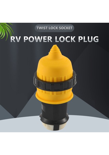 3pcs 125V Rv Güç Twist Kilit Tapası Inlet 30AMP Kapak Rv Güç Sokağı Su Geçiren Kapak Seti (Yurt Dışından) fiyatları