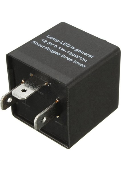 5x 12V 3 Pin LED Ayarlanabilir Araba Flaşör Flaş Rölesi Dönüş Sinyali Işığı Göstergesi (Yurt Dışından) fırsatları