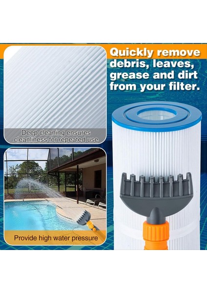 Havuz Spa Filtre Temizleyici Aracı Yeniden Kullanılabilir Havuz Filtresi Temizleyici Sıcak Küvet/havuz/spa Filtre Temizleme Aracı Spa Filtre Temizleyici (Yurt Dışından) modelleri