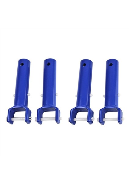 Yüzme Havuzu Vakum Kafası Kulplar Havuz Temizlik Aracı Değiştirme Aksesuarları V Şeklinde Klipli 4 Paket (Yurt Dışından)