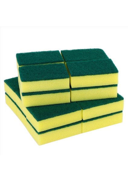 Ağır Hizmet Tipi Çok Kullanımlı Temizlik Süngerleri Ovma Çiziksiz Sünger Ovma Tabağı Süngerler Mutfaklar Için Kullanılır 80 Paket (Yurt Dışından) modelleri