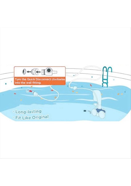 D29 Uwf Hızlı Bağlantı Kesme ve 9-100-9002 Polaris Havuz Temizleyici Onarım Kiti Için Yardım Vanası Değiştirme Kiti (Yurt Dışından) modelleri