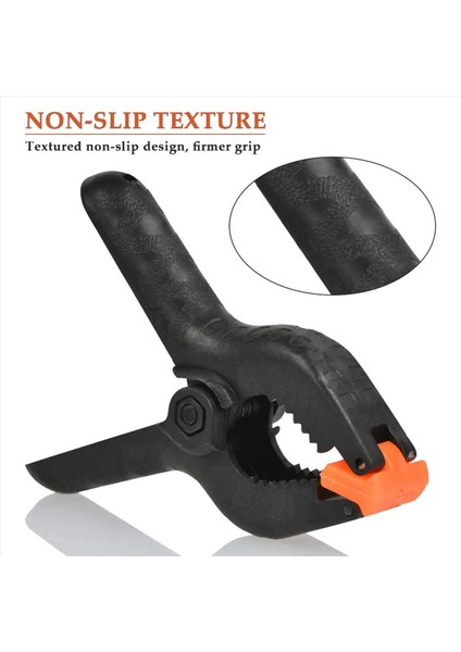 40 Adet Güçlü Tutucu Naylon Yay Kelepçeleri Klipsler Ev Geliştirme Ahşap Çalışma Fotoğraf Stüdyoları Için Izsiz Kelepçeler (Yurt Dışından) modelleri