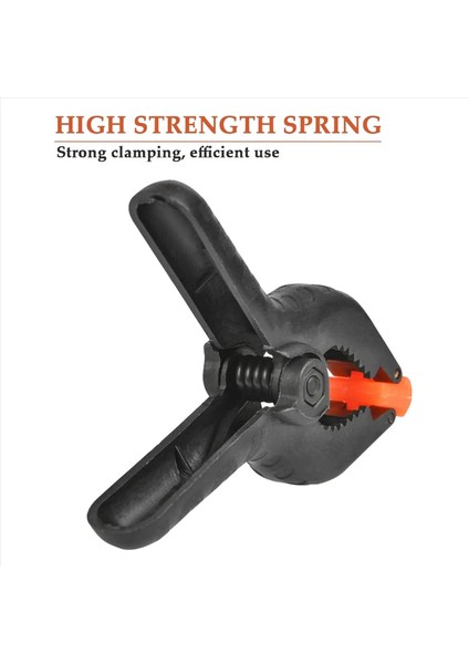 40 Adet Güçlü Tutucu Naylon Yay Kelepçeleri Klipsler Ev Geliştirme Ahşap Çalışma Fotoğraf Stüdyoları Için Izsiz Kelepçeler (Yurt Dışından) indirimleri