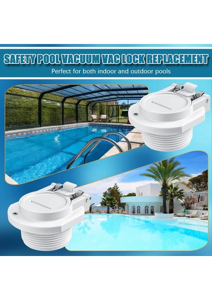 3pcs W400BWHP Vakum Güvenlik Kilidi Yüzme Havuzu Duvar Aksesuar Değiştirme Emme Havuzu Temizleyicileri Için W400BLGP GW9530 (Yurt Dışından) modelleri