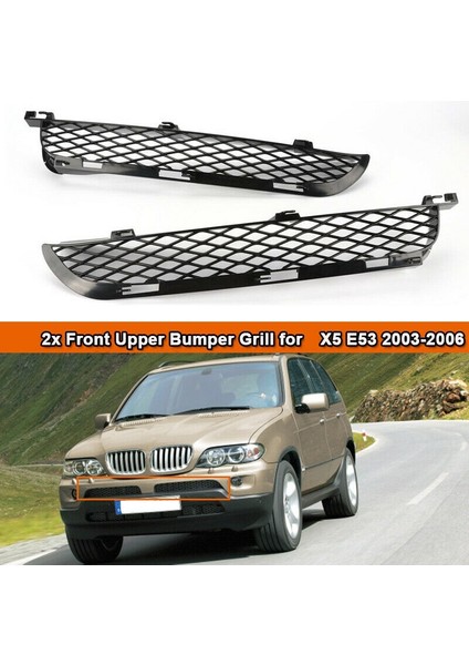 Bmw For-Bmw X5 E53 2003-2006 Facelıct Ön Izgara Üst Tampon Örgü Izgarası (Yurt Dışından) fiyatları