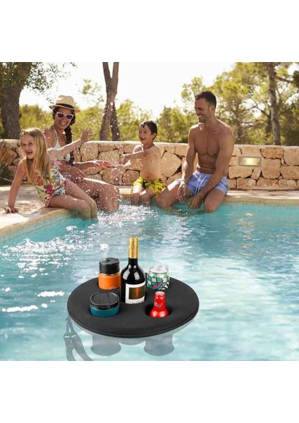 Yüzen Havuz Kupası Tutucu Havuz Içecek Şamandıra Havuz Partileri Için Yüzen Tepsisi Plaj Spa Sıcak Küvet Yüzen Aracı (Yurt Dışından) fırsatları