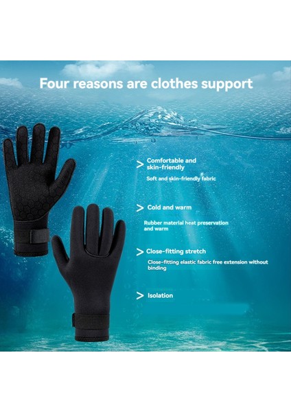 1pair 3mm Wetsuit Eldivenleri Termal Anti -Kayma Neopren Tüplü Dalış Eldivenleri Sörf Eldivenleri Yüzme Için Sörf Eldivenleri Xs (Yurt Dışından) indirimleri