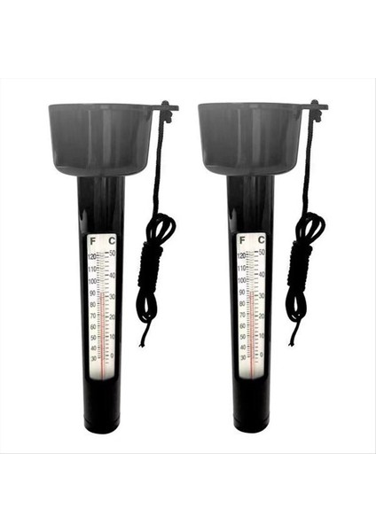 2 Dış Bahçe Göleti Yüzen Su Termometreleri 0-50 ℃ (Yurt Dışından)