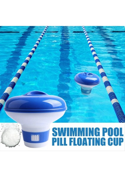 Yüzen Yüzme Havuzu Klor Tablet Otomatik Dispenser Açık Havuz Temizlik (Yurt Dışından) fiyatları