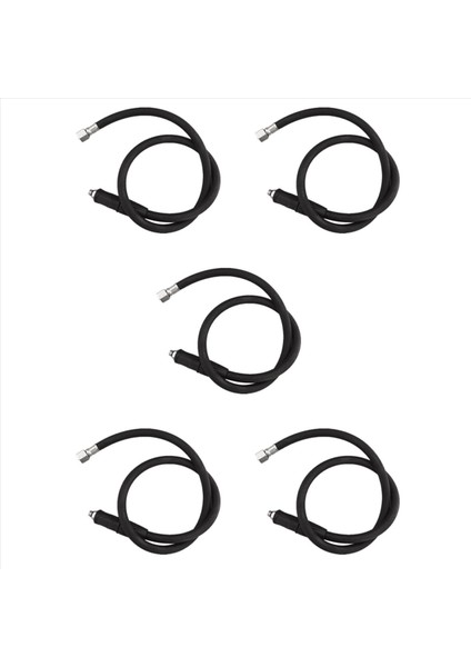 5x Tüplü Dalış Bcd Orta Basınçlı Hortum Tüplü Dalış Regülatörü 2 Gösterge Solunum Regülatörü (Yurt Dışından)