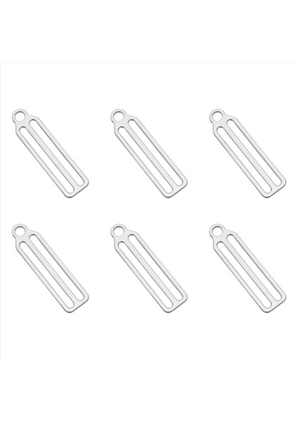 6x Scuba Dalış Teknolojisi Dalış Sidemount Bcd Sabitleme Toka Halat Tutucu 2 Inçlik Dokuma Dalış Aksesuarları (Yurt Dışından)