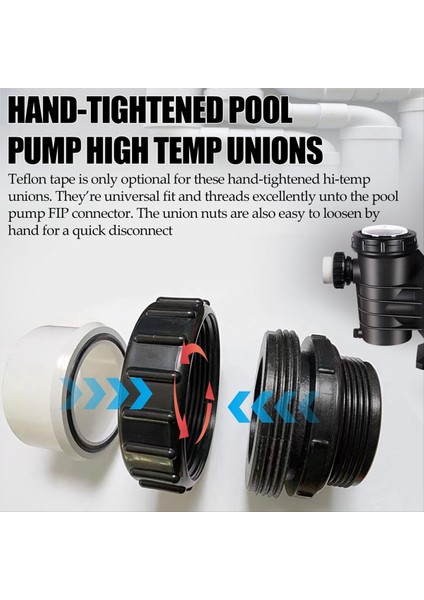 Pentair Için 2 Inç Mıp x 2 Inç Sıcaklıkta Bağlantı Program 40 Erkek Adaptörü (4pcs) (Yurt Dışından) fiyatları