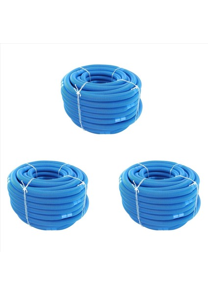 3pcs 6 3m Yüzme Havuzu Vakum Temizleyici Hortum Emme Yüzme Yedek Boru Havuzu Temizleyici Aracı Yüzme Havuzu Temizlik (Yurt Dışından)