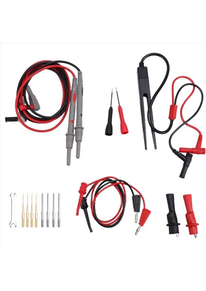 Multimetre Testi Kurşunları Kiti Değiştirilebilir Multimetre Test Probu Teli Profesyonel Elektrik Test Seti (Yurt Dışından) fiyatları