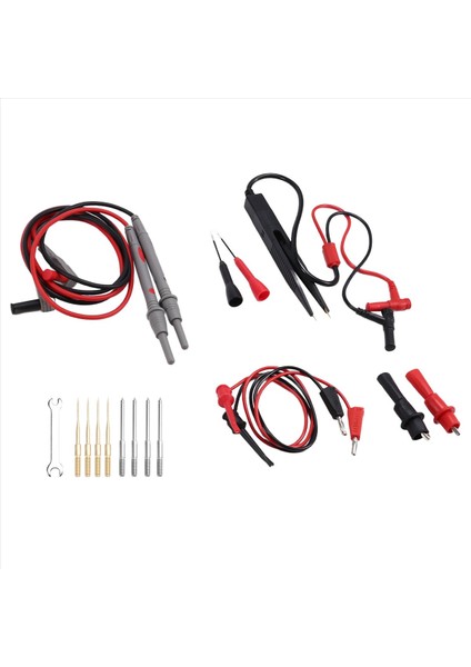 Multimetre Testi Kurşunları Kiti Değiştirilebilir Multimetre Test Probu Teli Profesyonel Elektrik Test Seti (Yurt Dışından) modelleri