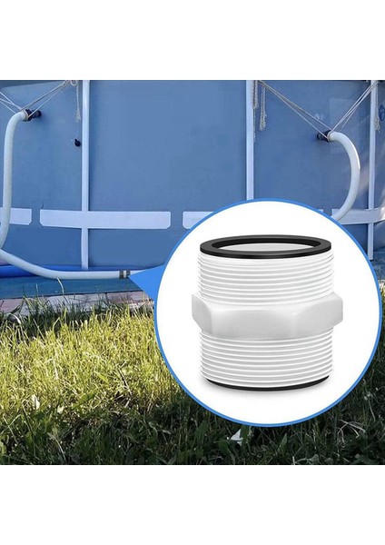 6x Havuz Hortum Adaptörü 1 5 Inç Intex Coleman Havuz Pompası Hortumu Halka Contaları Yüzme Havuzu Hortum Adaptör Parçaları (Yurt Dışından) indirimleri