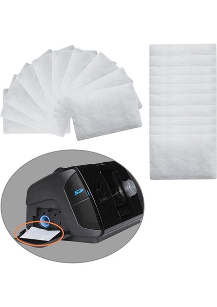 150PCS Tek Kullanımlık Evrensel Değiştirme Filtreleri Pamuk Filtresi Uyku Horsağı Resmed Airsense 10 AIRCURVE10 S9 Cpap (Yurt Dışından) modelleri