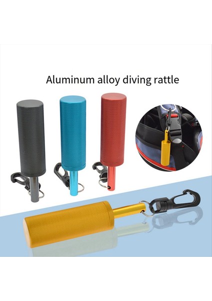 Dalış Güvenliği Çıngırak Çubuk Sinyal Çan 360 ° Dönen Hızlı Kanca Su Altındaki Çan Ding Çubuk Dalış Ekipmanı Mavi (Yurt Dışından) fırsatları