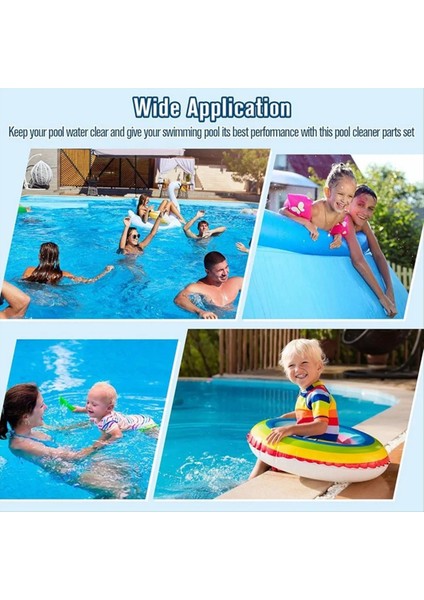 Havuz Temizleyici Parçaları 2 Için Polaris 280 480 Için Tüm Amaçlı Filtre Çantası 6 Adet Kuyruk Yıkama Yedek Kiti (Yurt Dışından) modelleri