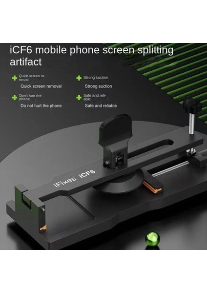 Icf6 Evrensel Cep Telefonu Ekran Açıcı Aracı Isıtmadan Güçlü Sucktion Serbest Ayarlanabilir LCD Ekran Kaldırma Aracı (Yurt Dışından) fiyatları