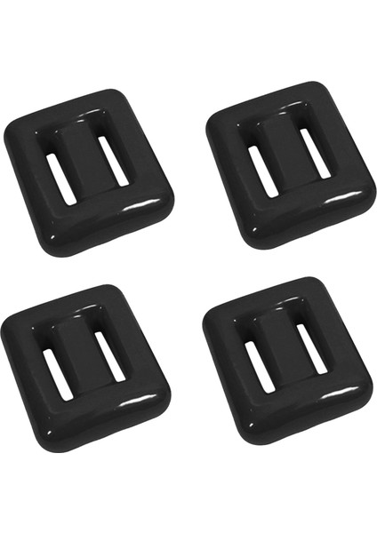 Scuba Dalış Ağırlığı Kemeri Kurşun Ağırlıkları Için 4x Dalış Ağırlıkları Tüplü Kaplamalı Dalış Ağırlıkları Dalış Kurşun Ağırlıkları Siyah (Yurt Dışından)