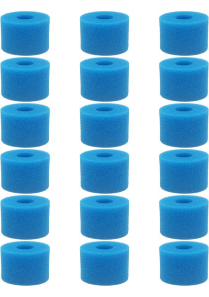 Intex Pure Spa Için 18 Prcs Yeniden Kullanılabilir Yıkanabilir Köpük Sıcak Küvet Filtre Kartuşu S1 Tipi (Yurt Dışından)