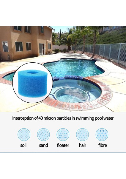 Intex Pure Spa Için 18 Prcs Yeniden Kullanılabilir Yıkanabilir Köpük Sıcak Küvet Filtre Kartuşu S1 Tipi (Yurt Dışından) indirimleri