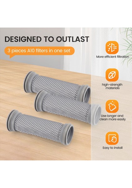 3 Paket Değiştirme Tineco A10/A11 Kahraman A10/A11 Master Tineco Pure One S11 S12 Kablosuz Vakumlar Filtresi (Yurt Dışından) indirimleri