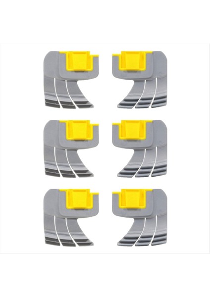 6pcs Siklon Ovma Fırçası Havuz Temizlik Robot Ovma Fırçası Zodyak Mx8 Mx6 Için R0714400 (Yurt Dışından)
