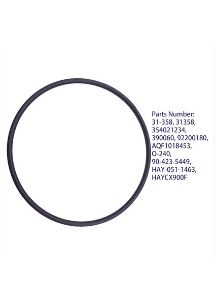 2pcs CX900F O-240 Tank Kapak O-Ring Hayward Star-Clear Için Plus Havuz Kartuş Filtresi Havuz Pompası Yedek Parçaları (Yurt Dışından) indirimleri