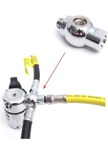 Tüp Dalış Birinci Aşama Düşük Pres 1 Ila 3 Adaptör Dalgıç Regülatör Dalış Aksesuarları (Yurt Dışından) modelleri