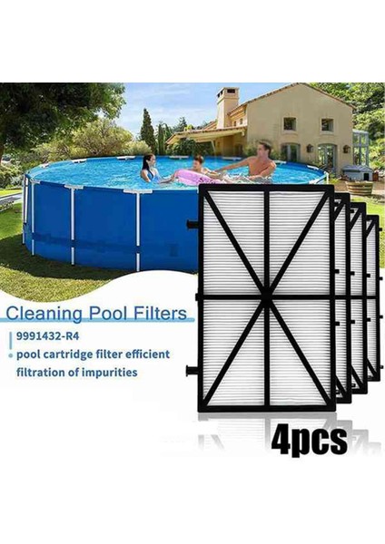 4pcs 9991432-R4 Ultra-Fine Filtreler Yunus M400 M500 M200 Ultra Fine Filtre Elemanları Için Havuz Temizleyici Filtre Havuz Filtresi (Yurt Dışından) indirimleri