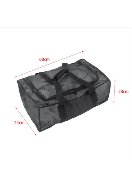 Dalış Örgü Çantası Dalış Geri Uçan Ceket Bcd Dalış Için Hafif Pvc Örgü Çanta Günlük Seyahat 68X44X28CM-A (Yurt Dışından) fırsatları