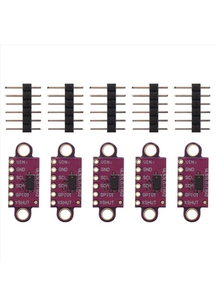 VL53L0X Uçuş Süresi Tof Ranging Sensör Breakout 940NM GY-VL53L0XV2 Mesafe Modülü I2C Iıc (Yurt Dışından) modelleri