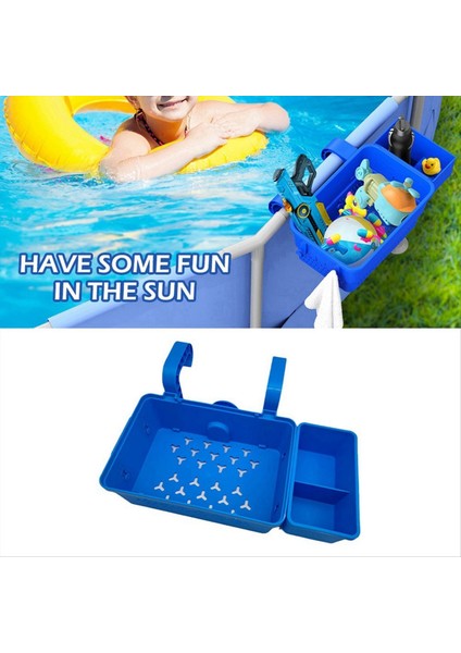 Havuz Bardağı Tutucu Yer Üstü Havuz Organizatör Aksesuarları Yüzme Havuzu Depolama Sepeti ile Havuz Kenarındaki Depolama Sepeti (Yurt Dışından) fırsatları
