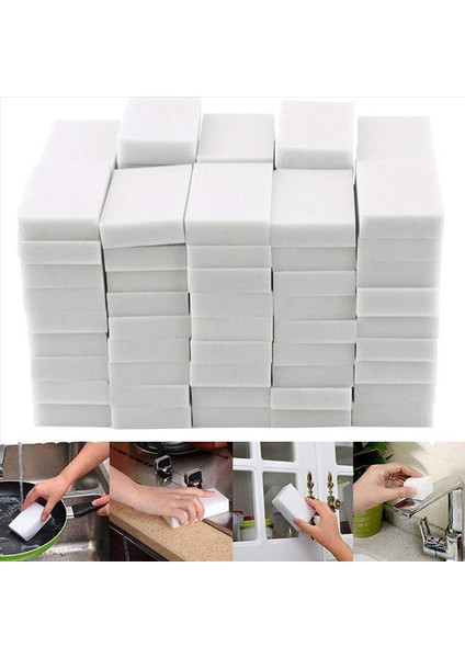 Sihirli Temizlik Süngerleri Silgi Ev Sünger Silgisi Temizleyici Köpük Temizleme Mutfak Mobilya Araba (250 Paket) (Yurt Dışından) fırsatları