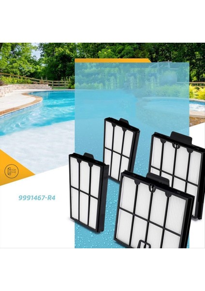 9991467-R4 Dolphin Active 20 Için Ultra Ince Filtre Pile Havuz Temizleyici Yedek Parçaları (8 Pack) (Yurt Dışından) modelleri